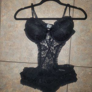 Set of 2 Lace Teddies